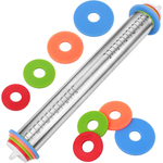 Stainless Steel Adjustable Rolling Pin