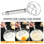 Stainless Steel Dough Mixer Whisk