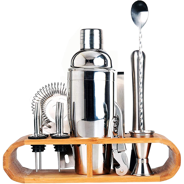 Stainless Steel Cocktail Shaker Tool Set