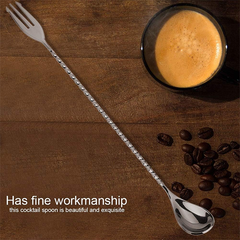 2 In 1 Cocktail Mixing Spoon
