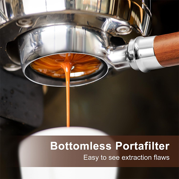 51mm Bottomless Portafilter 3 Ears