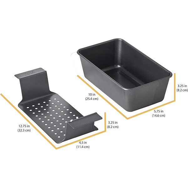 Meat Loaf Pan With Drain Tray
