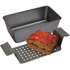 Meat Loaf Pan With Drain Tray
