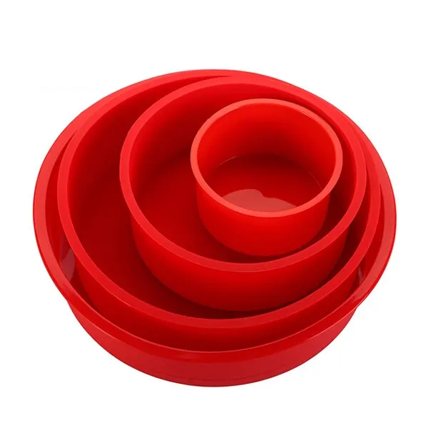 Silicone Round Cake Pan Set