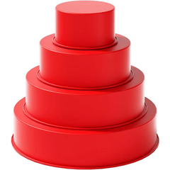 Silicone Round Cake Pan Set