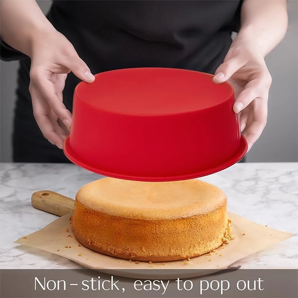 Silicone Round Cake Pan Set