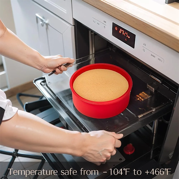 Silicone Round Cake Pan Set
