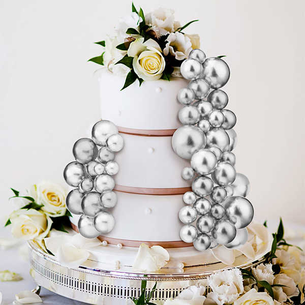 108Pcs Balls Cake Topper