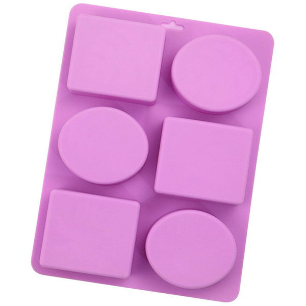 Rectangle & Oval Silicone Soap Mold