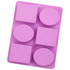 Rectangle & Oval Silicone Soap Mold