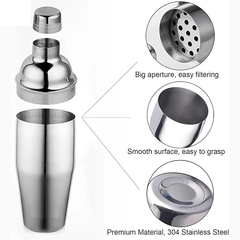 Stainless Steel Cocktail Shaker