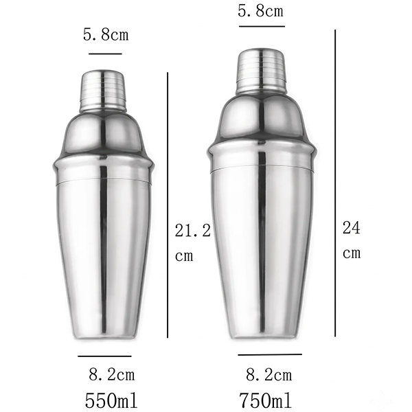 Stainless Steel Cocktail Shaker