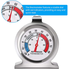 Stainless Steel Freezer Thermometer
