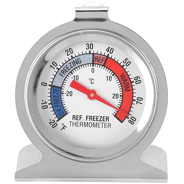 Stainless Steel Freezer Thermometer