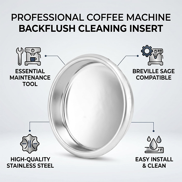 Stainless Steel Blind Filter Basket For Espresso