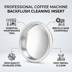 Stainless Steel Blind Filter Basket For Espresso