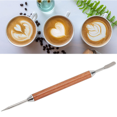 Stainless Steel Coffee Latte Art Pen