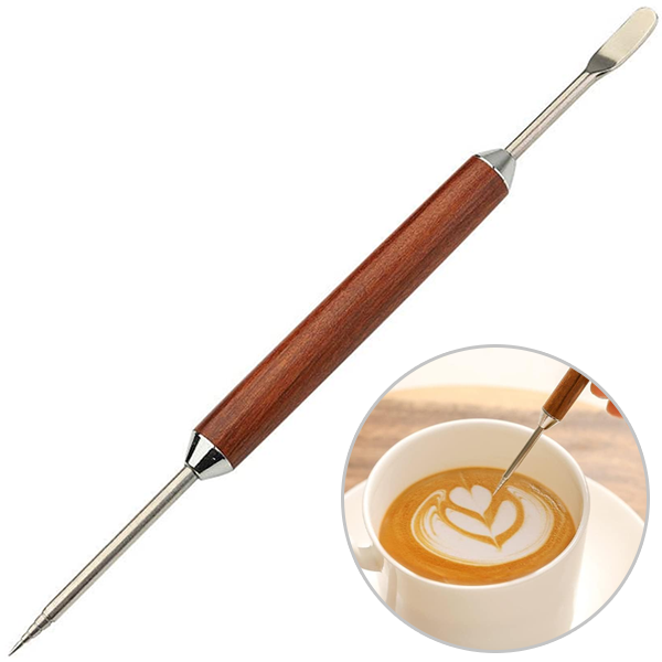 Stainless Steel Coffee Latte Art Pen