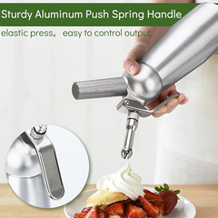 Aluminum Whipped Cream Dispenser