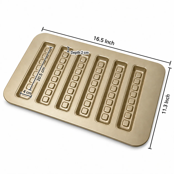 Nonstick Waffle Stick Baking Tray