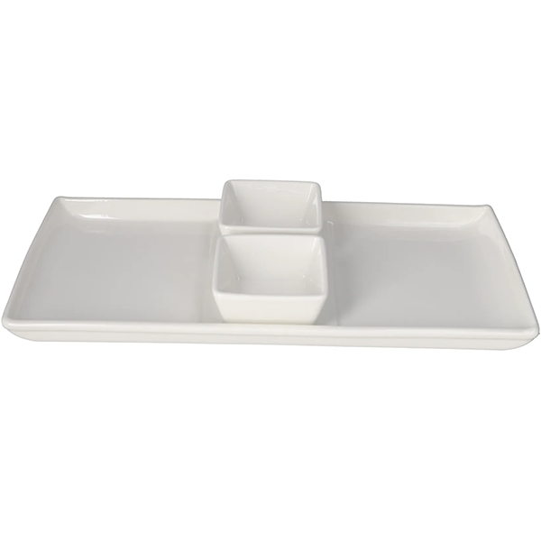 Danny Home Serving Platter & Dipping Bowls Set