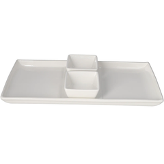 Danny Home Serving Platter & Dipping Bowls Set