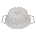Silicone Bundt Cake Baking Pan with Handles 24cm