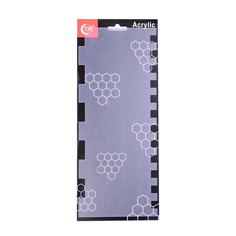 Acrylic Double Sided Cake Decorating Comb