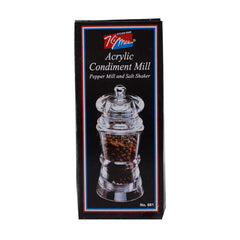 Kimee Acrylic Pepper Mill & Salt Shaker