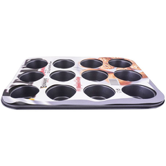 Elegant Non-Stick 12 Cavity Muffin Pan