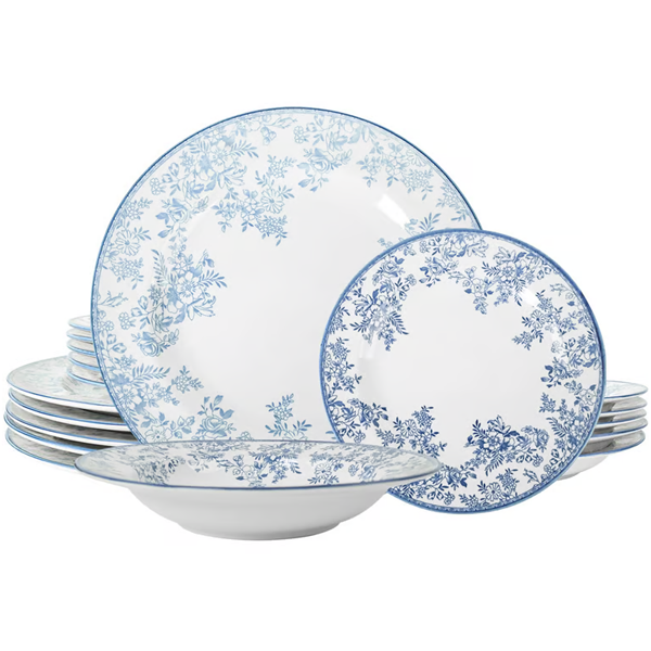 Danny Home Vintage Floral Dinner Set