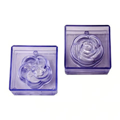 Acrylic Flower Chocolate Mold 2Pcs Set