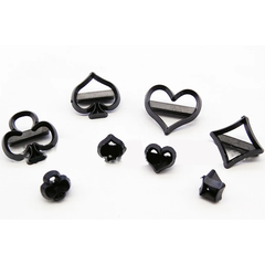 Poker Cards Embossing Cake Mold DIY Cookie Cutter