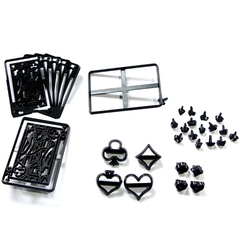 Poker Cards Embossing Cake Mold DIY Cookie Cutter