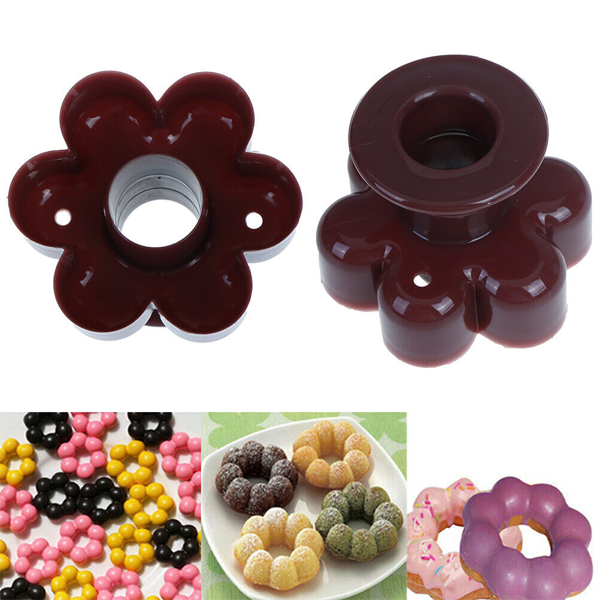 Plastic Flower Donut Cutter