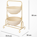 Limon 2 Floor Onion Rack With Stand