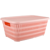 Limon Rectangle Bamboo Basket With Lid