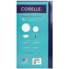 Corelle 16pc Dinner Set - Spring Cherry