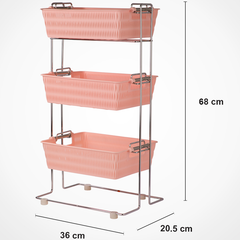 Limon 3 Floor Rectangle Onion Rack
