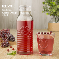 Limon Glass Water Bottle 840ml