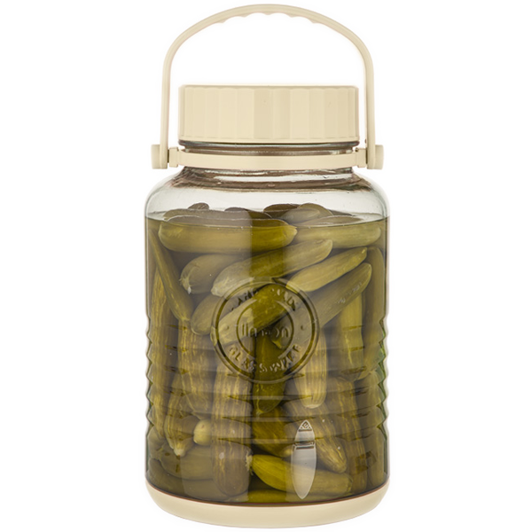 Limon Rustic Pickle Glass Container