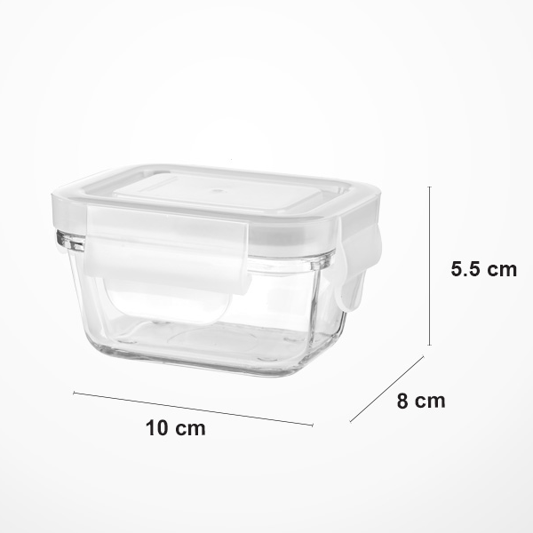 Limon Glass Container 180ml