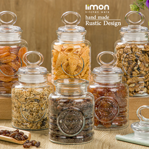 Limon Rustic Glass Jar