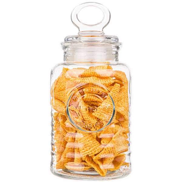 Buy rustic glass jar size 4 .1954 at best price in Pakistan | Limon Kitchen  Ware