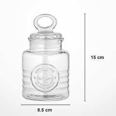 Limon Rustic Glass Jar