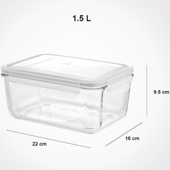 Limon Glass Container 1.5 Litre