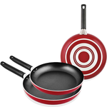 Prestige Aluminum Non- Stick Fry Pan Set Of 3- Pcs
