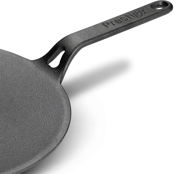 Prestige Cast Iron Curved Tawa 26CM