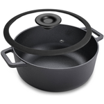 Prestige Cast Iron Casserole With Glass Lid