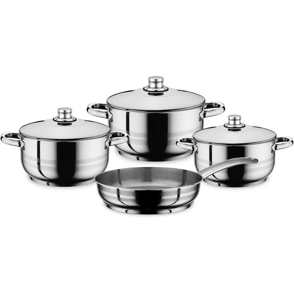 Prestige Stainless Steel Cookware 9Pcs Set